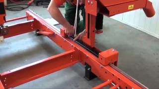 пилорама Wood-Mizer LT15-инструкция по сборке
