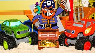 Мультики про машинки Вспыш и чудо машинки Пиратский клад Игрушки мультфильмы для детей #Вспыш