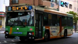 【バス走行音（爆音）】都営バス 日野PKG-KV234L2　茗荷谷駅前～春日駅前