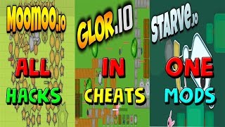 Glor.io Hacks MooMoo.io + Starve.io Mods, Cheats Zoom io !!?