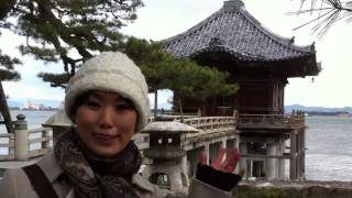 堅田の浮御堂 / Ukimi-do, Lake Biwa  Winter holiday #4