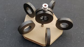 Free Energy Generator Using Permanent Magnetic Force