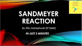 Sandmeyer Reaction Mechanism