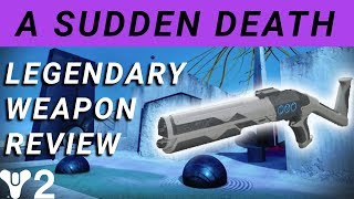Destiny 2: A Sudden Death Legendary Weapon Review! | Trials of the Nine Shotgun!