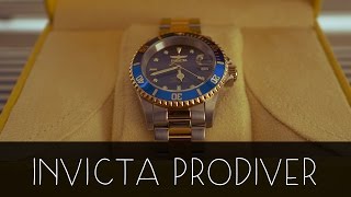 Invicta Men's 8928OB Pro Diver 23k Gold Plated Watch || UNBOXING!!