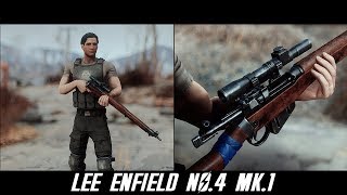 Fallout 4 Mods: Lee Enfield No.4 Mk.1 - Britain's Finest