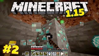 Майнкрафт 1.15 Выживание без модов! Алмазы! #2