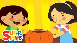 This Is The Way We Carve A Pumpkin | Super Simple Songs