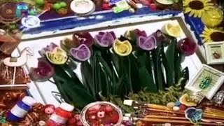 Квиллинг. Quilling. Делаем цветок тюльпана. Мастер класс. Наташа Фохтина