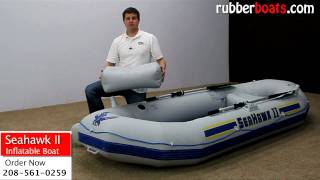 Intex Seahawk ii 2 Inflatable Fishing Boat Video Review by Rubber Boats