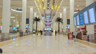 Landing in Dubai International Airport  & Terminal 3