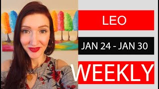 LEO WEEKLY LOVE A MUST SEE!!! JAN 24 TO 30