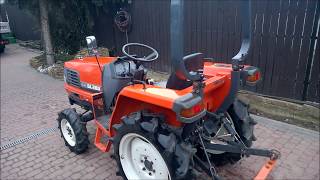 Traktor Kubota GL 200 prezentacja. www.akant-ogrody.pl
