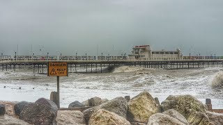 Storm Ciara @ Worthing Beach on 09-02-2020
