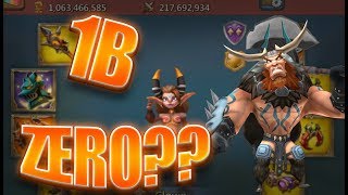 1B VS 11K HEROS - BLUESTACKS - LORDS MOBILE