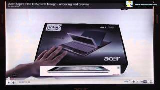 Acer D257 review - latest Aspire One netbook