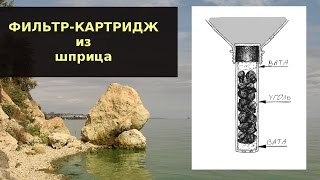 Как сделать фильтр из шприца