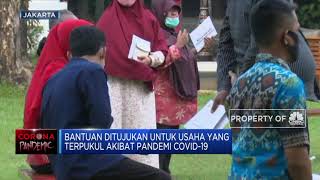 Jokowi Salurkan Bantuan Modal Kerja Rp 2,4 Juta Untuk 12 Juta Pedagang UKM