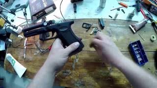 Разборка пистолета(электроглока)CYMA CM 030 (Glock 18C)