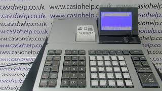 Casio SR-S4000 / PCR-T2500 / PCR-T2500L / PCRT2600L / SR-S920 How To Enable Cashier Assignment