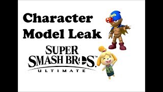 Geno and Isabelle character models leaked in Smash Bros Ultimate???