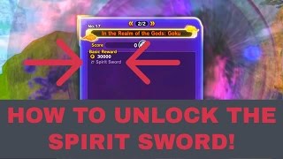 Dragon Ball Xenoverse 2 How To Get The Spirit Sword!