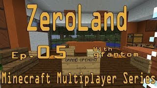 Minecraft ZeroLand Ep5 : Ο πρώτος μας πελάτης!!