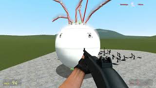 NPCs battle Terraria bosses vs Random(Gmod)