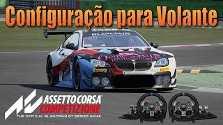 Assetto Corsa Competizione Configuração para Volante
