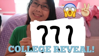 COLLEGE REVEAL!- Where am I going to college? || Ashley Kaitlyn