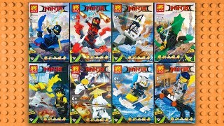 LEGO Ninjago Movie Minifigures  (knock-off) LELE 31087