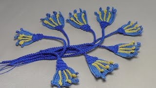 УРОК ВЯЗАНИЯ.Вязание цветка колокольчика. Ирландское кружево. Сrochet irish crochet.