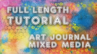 Studio Time 51 | Mixed media cover Butterfly Effect Book Jane Davenport | Mimi Bondi