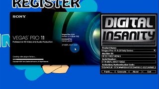 Register Sony Vegas Pro 11