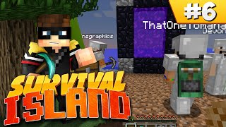 Minecraft Survival Island (Ultra Hardcore): EP6 - To The Nether!
