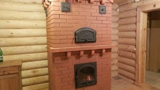 каминопечь с хлебной камерой