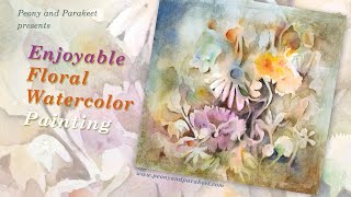 Enjoyable Floral Watercolor - Paint with Me!