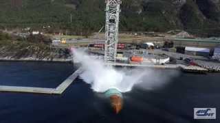 Norsafe GES 52 drop testing for Statoil Mariner