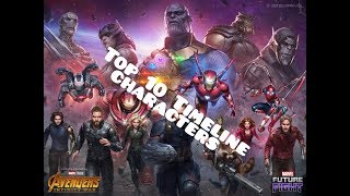 Top 10 Timeline  PVP Characters - Marvel Future Fight