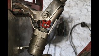 Установка дозатора на рулевую колонку МТЗ.