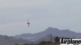 Tucson Aerobatic Shootout 2009 - Todd Bridges One Wing Landing - Presented By Model Airplane News