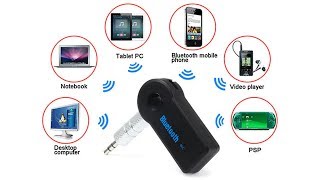 Универсальный 3.5 мм беспроводной Bluetooth Car Kit AUX Адаптер