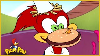 Pau em Português | Com Dois Pica Paus | Episodio Completo de Pica-Pau | Desenhos Animados