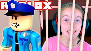 Я ПОПАЛА В ТЮРЬМУ ПО ОШИБКЕ! - Побег из тюрьмы Роблокс