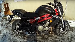 Мотоцикл Benelli tnt 300 2017 г.. первый отзыв и впечатления.