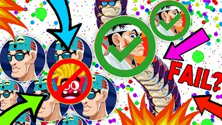 AGARIO LEGENDARY FAILED TRICKSPLIT BAIT! AGAR.IO UNCUT GAMEPLAY!