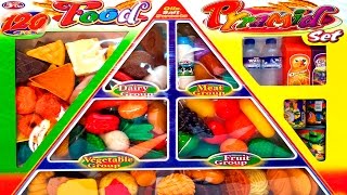 Food Pyramid Set Toy Review - Cooking Play Set For Kids