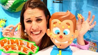 PIMPLE PETE Silly Board Game Sneak Peak of New Toys For 2018 + Hatchimals