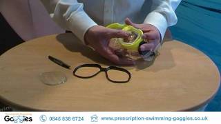 Diving Mask Lens Replacement Demonstration