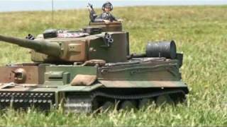 TAMIYA 1:16 Scale RC TANKS - U.S. and German Battle Tanks